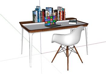 儿童书桌桌子SU模型