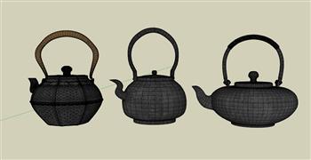 茶壶烧水壶水壶SU模型