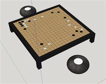 五子棋围棋下棋SU模型