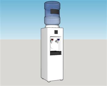 饮水机净水器SU模型