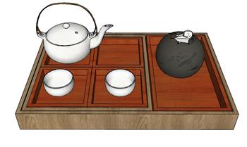 茶壶SU模型