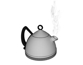 烧水壶茶壶水壶SU模型