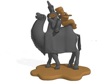丝绸之路骆驼雕塑SU模型
