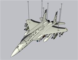 飞机战斗机SU模型