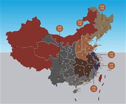 中国地图版图SU模型