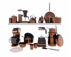 厨房道具咖啡机打汁机SU模型
