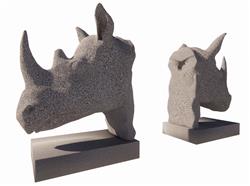 犀牛工艺品雕塑SU模型