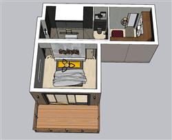 公寓SU模型