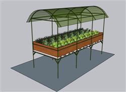 蔬菜养殖棚SU模型