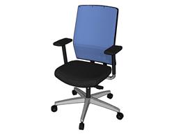 办公椅旋转椅草图大师模型草图模型(ID55347)