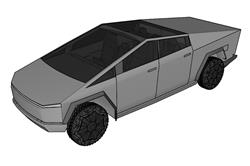 特斯拉汽车SU模型