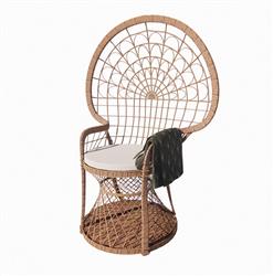 孔雀椅椅子单椅SU模型