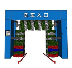 汽修自动洗车机SU模型