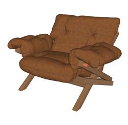 单椅沙发凳SU模型