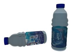脉动饮料水瓶SU模型