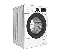 su滚筒洗衣机模型(ID91328)
