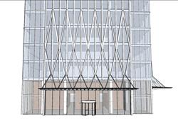 su高层玻璃幕墙建筑大楼模型(ID91357)