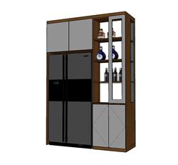 su酒柜嵌入式冰箱模型(ID91384)