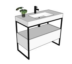 洗手池草图模型网(ID92051)