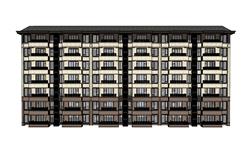 中式住宅楼公寓SU模型
