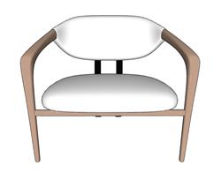 扶手椅子su模型(ID92557)