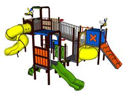 儿童游乐设施滑梯su模型(ID92674)