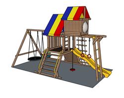 儿童游乐滑滑梯sketchup模型下载网站(ID94514)