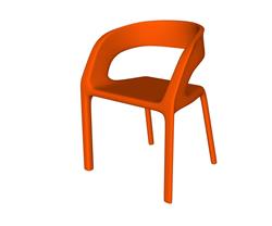 SU塑料椅子模型(ID95231)