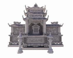 寺庙古建筑供桌SU模型(ID95641)