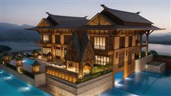 东南亚酒店建筑SU模型