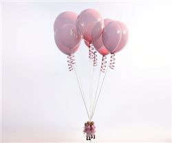 粉色气球SU模型(ID98530)