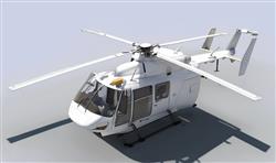 直升飞机SU模型(ID101828)