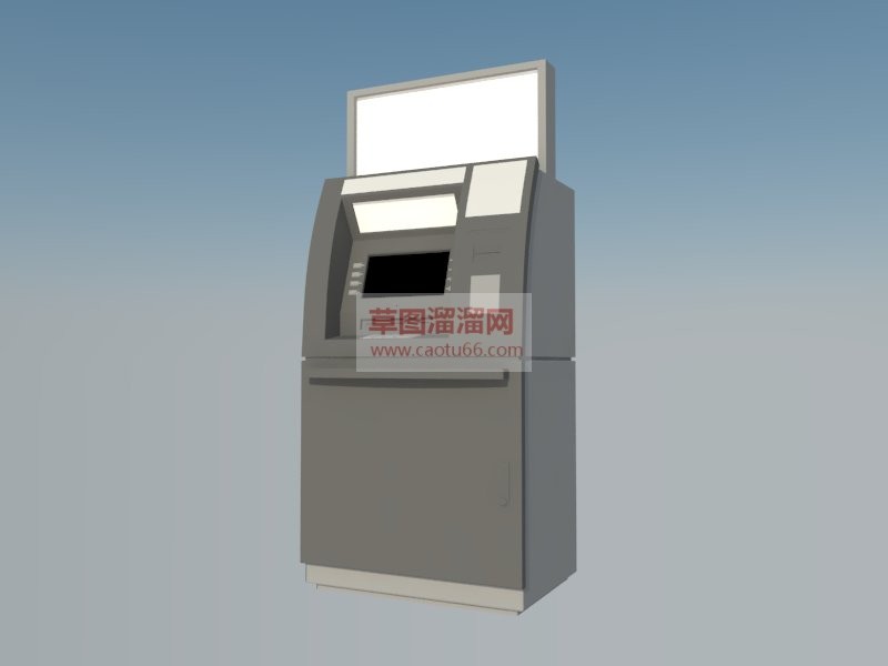 ATM自动取SU模型分享作者是【‖▍疙瘩儿】