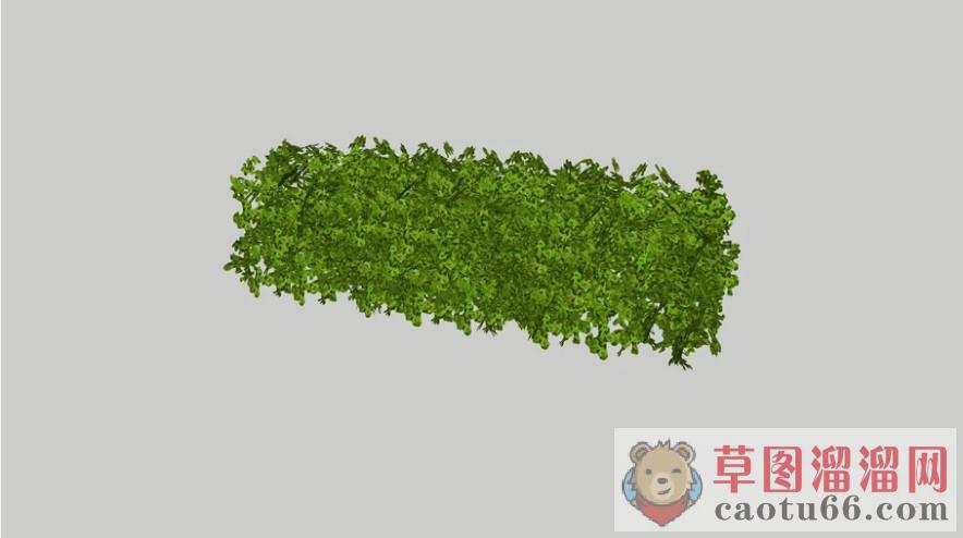 灌木绿植树SU模型分享作者是【玲珑宫殿】
