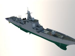 052d型驱逐舰摇控玩具军舰SU模型