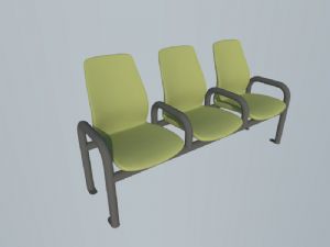 排椅座椅SU模型