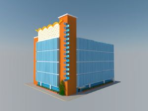 建筑商业综合体大厦SU模型