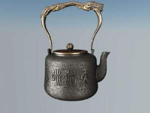 中式古代茶壶SU模型