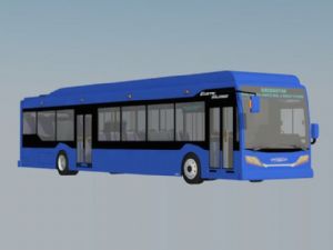 公共汽车巴士SU模型