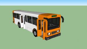 公交巴士公共SU模型