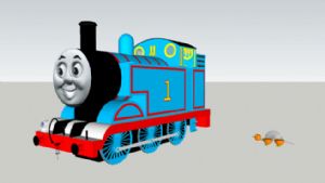 托马斯小火车SU模型