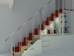 室内楼梯柜梯SU模型