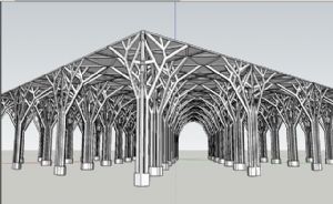 树冠长廊SU模型