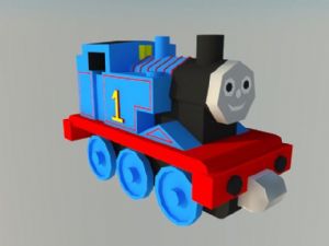 小火车托马斯SU模型