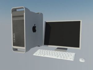 苹果电脑台式SU模型