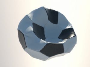 足球形状SU模型
