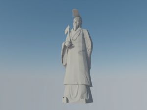 帝皇皇帝人物SU模型