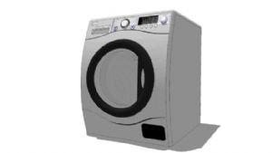滚筒式洗衣机SU模型