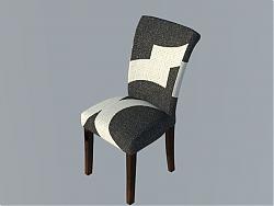 北欧椅子家具SU模型
