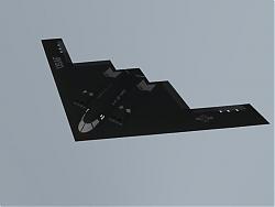 隐身轰炸机B2SU模型